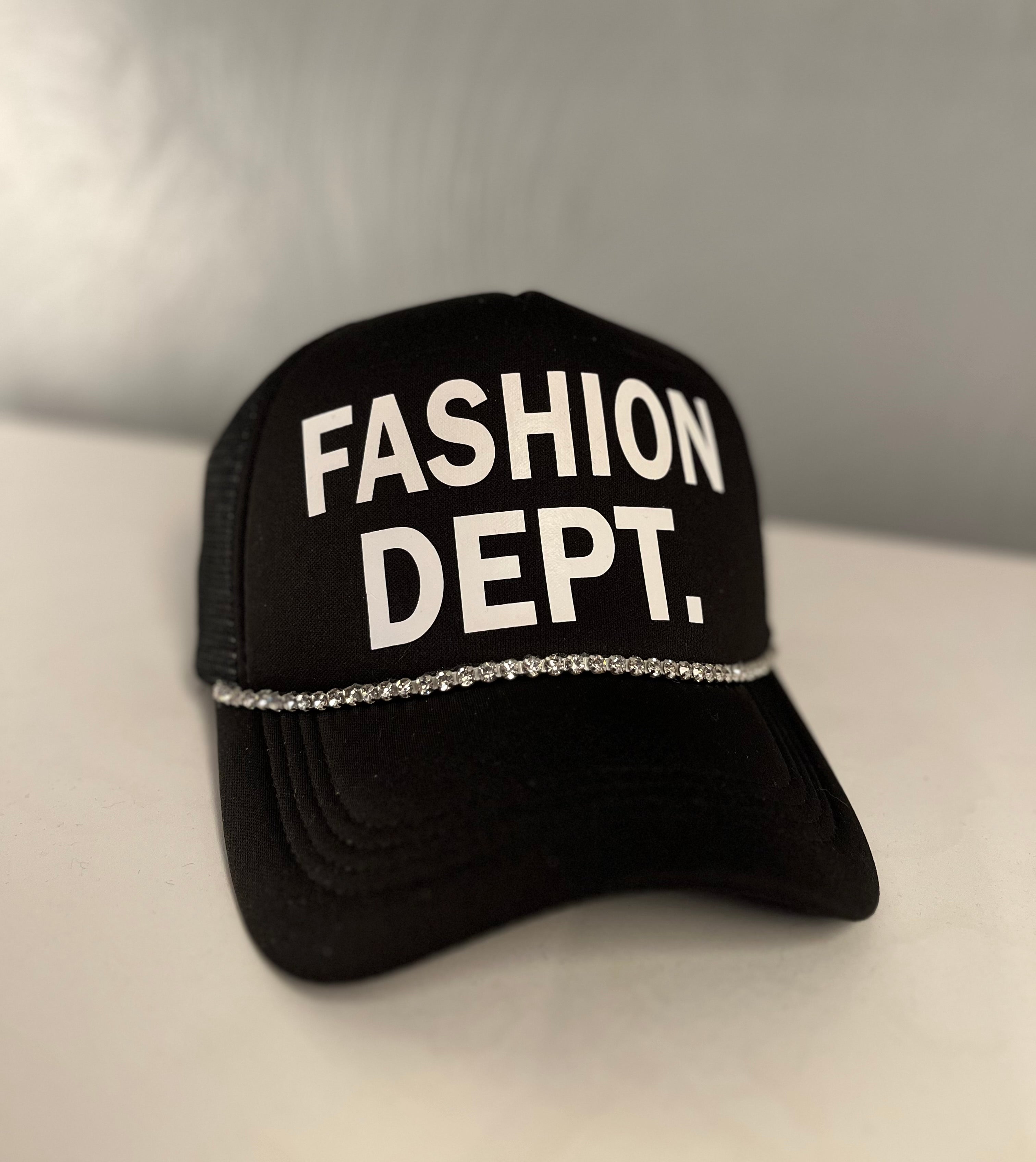 FASHION DEPT. Trucker hat. FASHION DEPT. Trucker hat.
