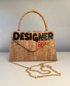 Cork Designer bag.