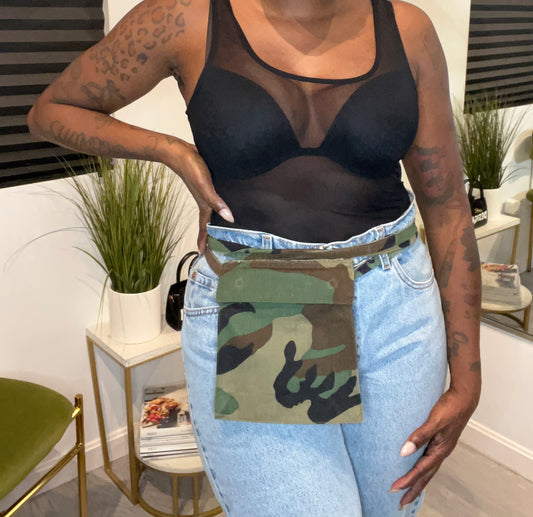 Camo Belt bag.