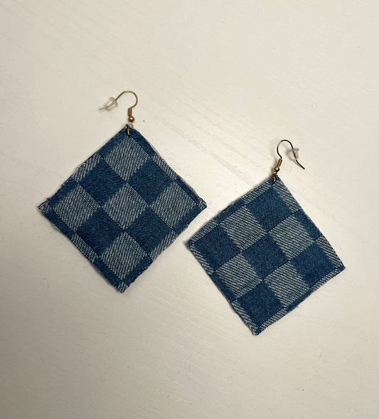 Damier earrings