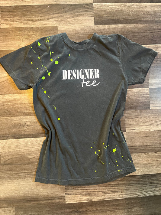 Designer tee.