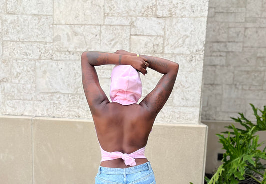 Hood Halter. (Pink)