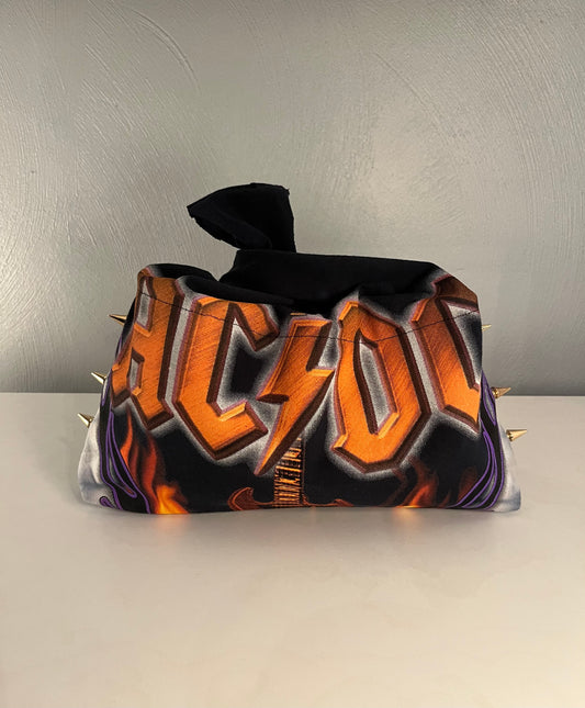 AC/DC tee bag.