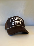 FASHION DEPT. Trucker hat. FASHION DEPT. Trucker hat.