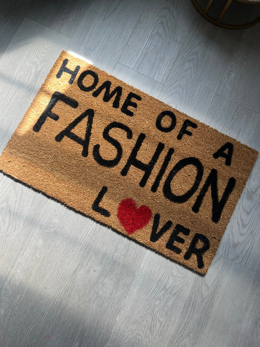 Door mat.