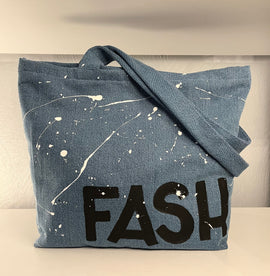 Splatter tote.