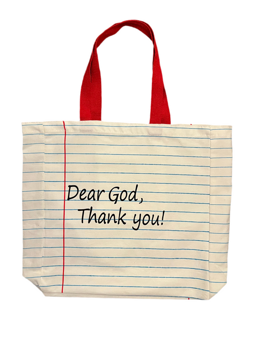 Note to God tote.