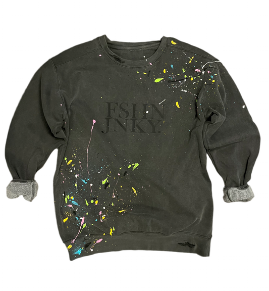 FSHN JNKY splatter top.