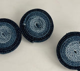 Denim swirl set.