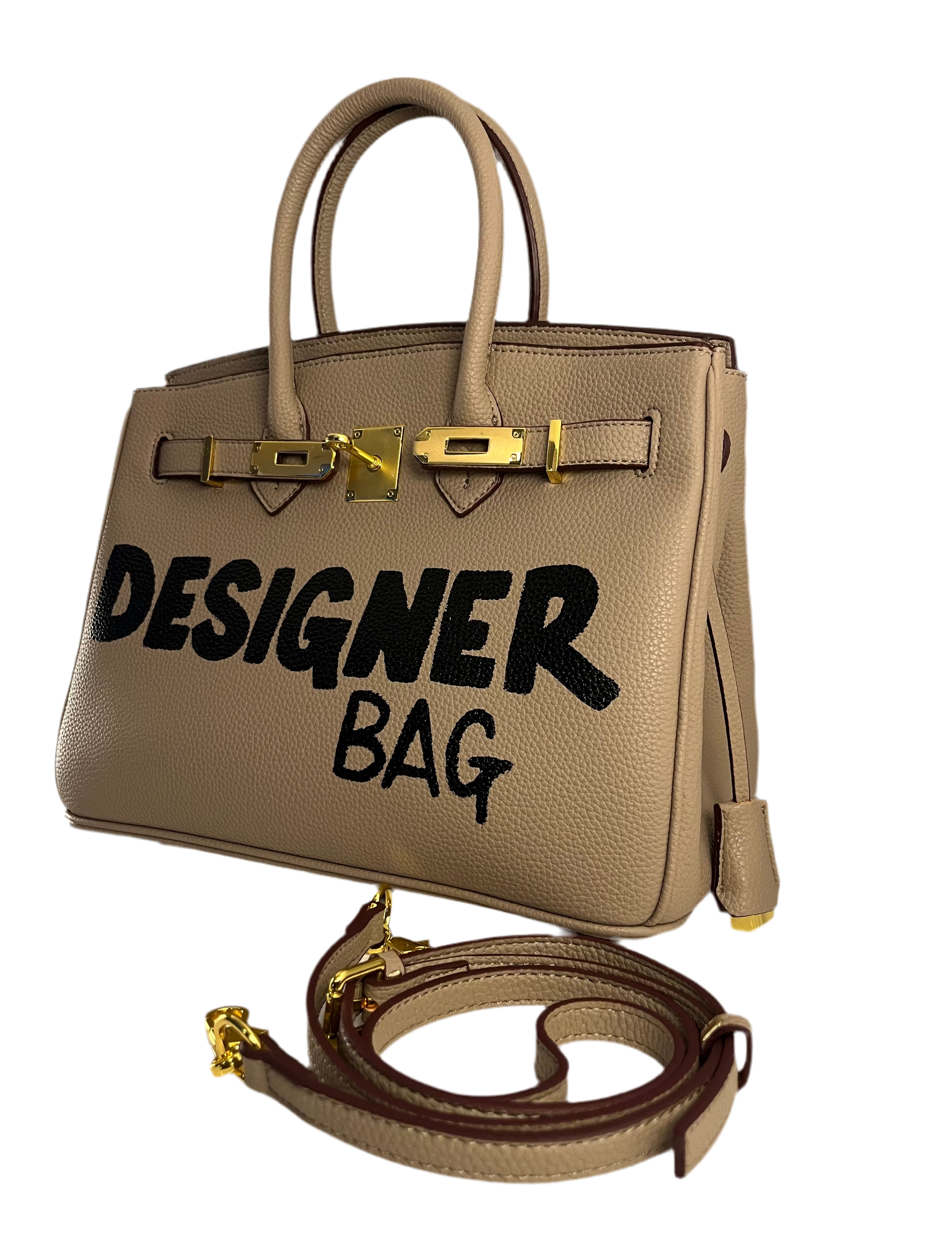 HER designer bag.