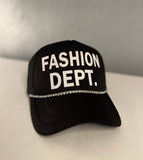 FASHION DEPT. Trucker hat.