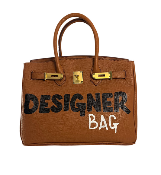 HER designer bag.