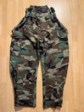 High waist camo pants