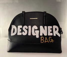 Stay the night. Designer bag.