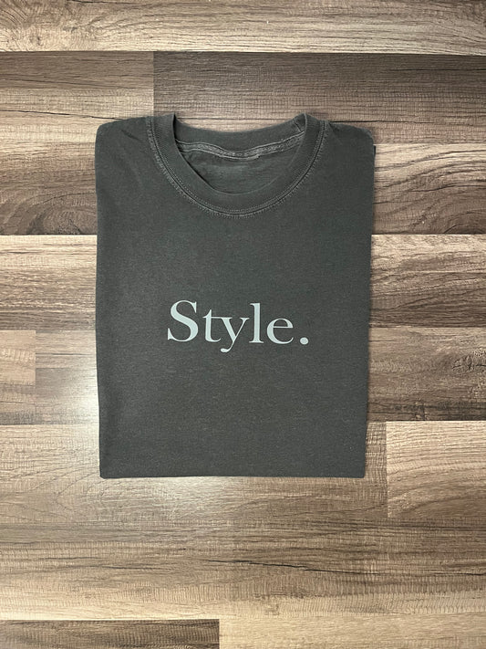 Style.(Charcoal/grey)