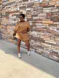 Ruffle tunic.