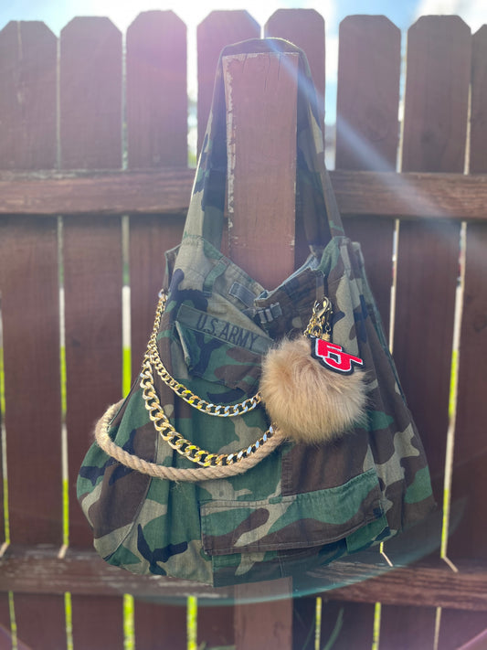 Camo HOBO bag.