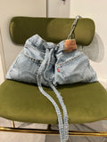 Levi drawstring bag.