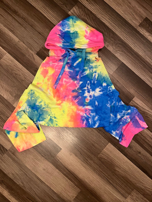 Hood Halter.(Tye dye)
