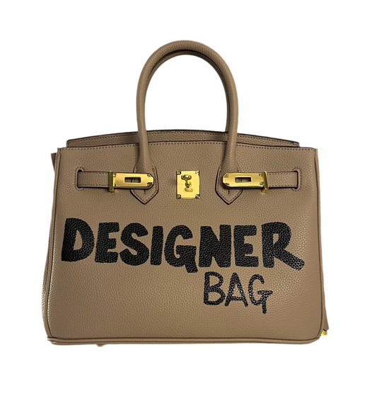 HER designer bag.