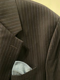 Denim Ruffle Blazer.