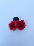 Rose earrings