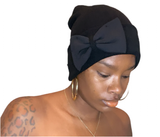 Bow beanie.