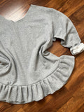 Ruffle tunic top.
