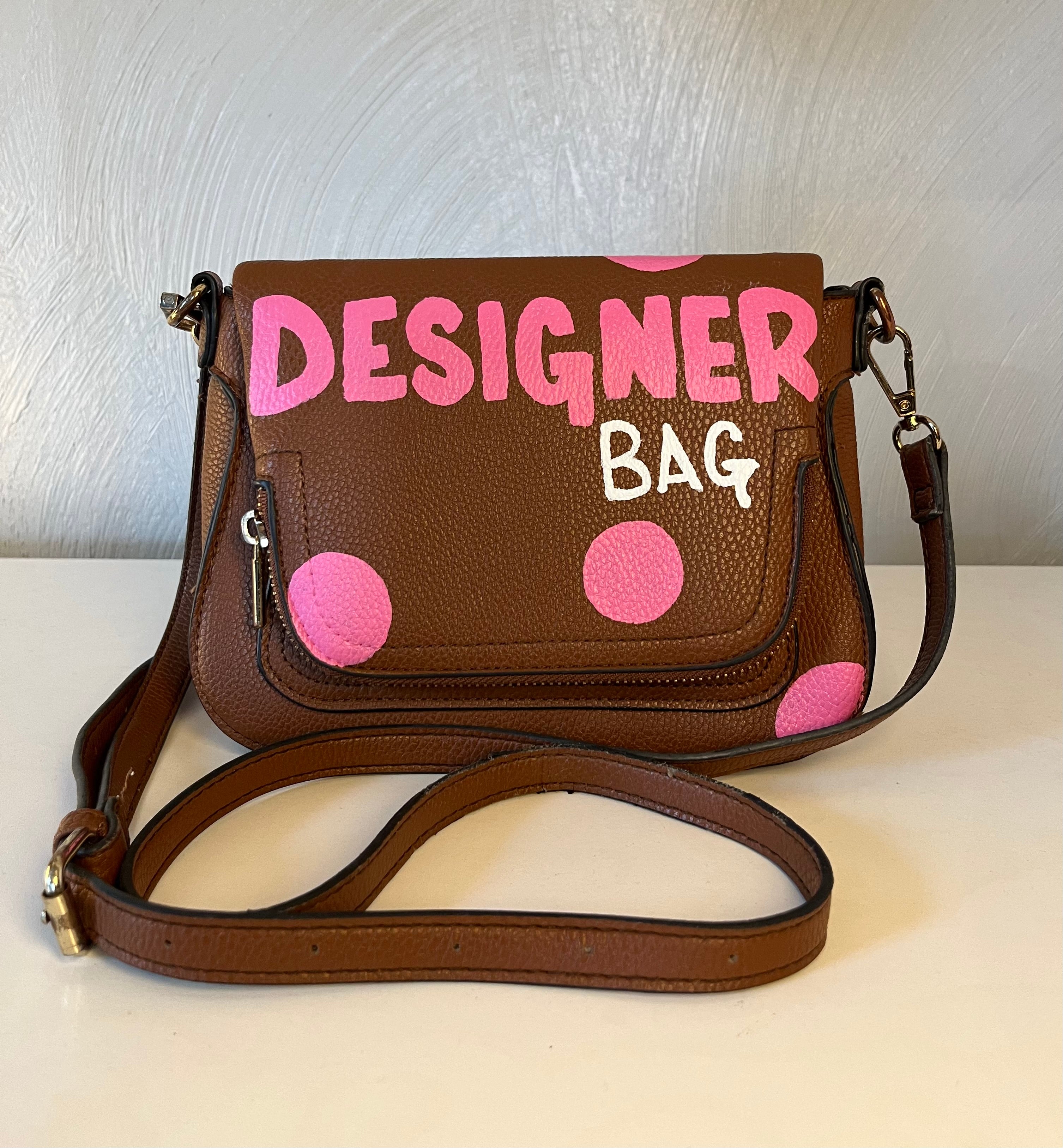 Pink dots Designer bag