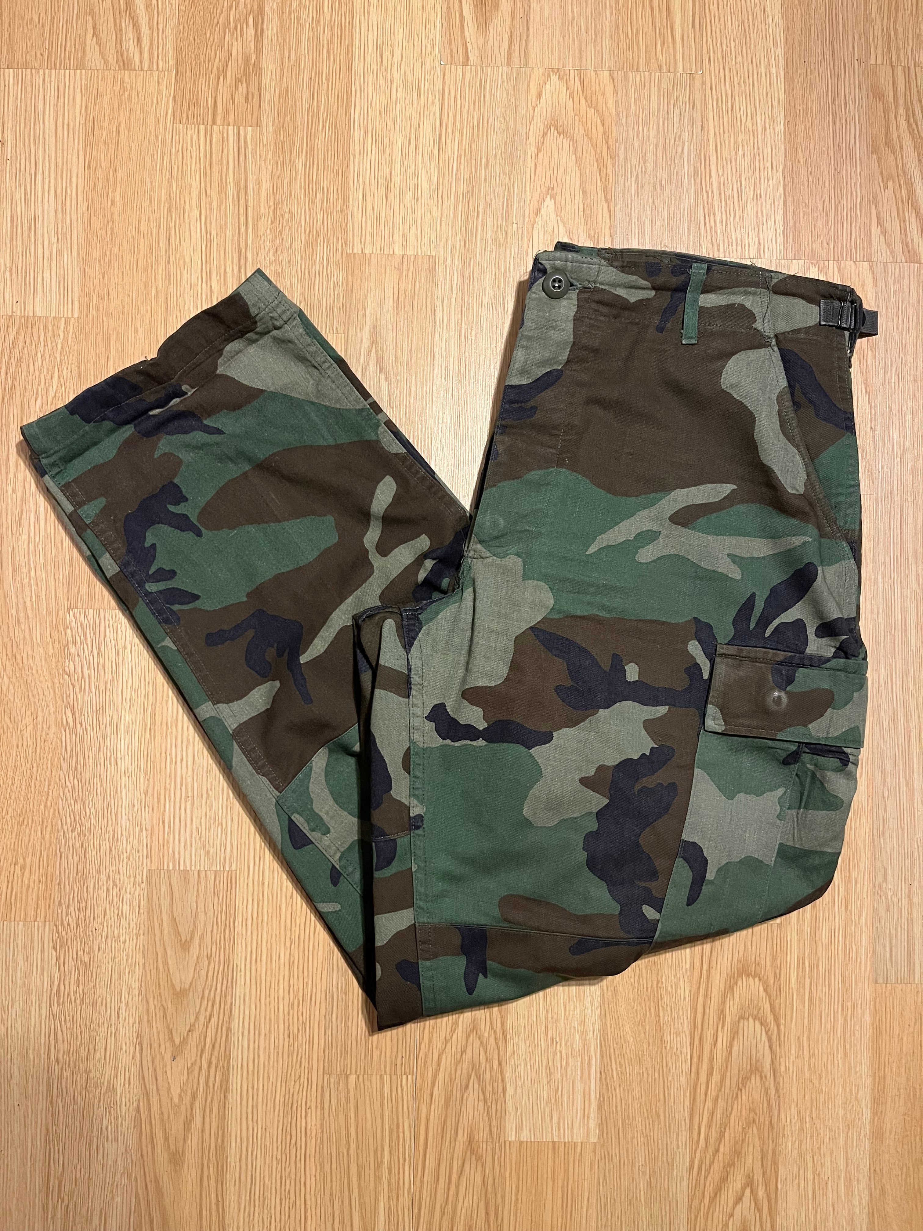 Regular camo pants.