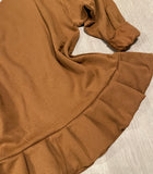 Ruffle tunic.