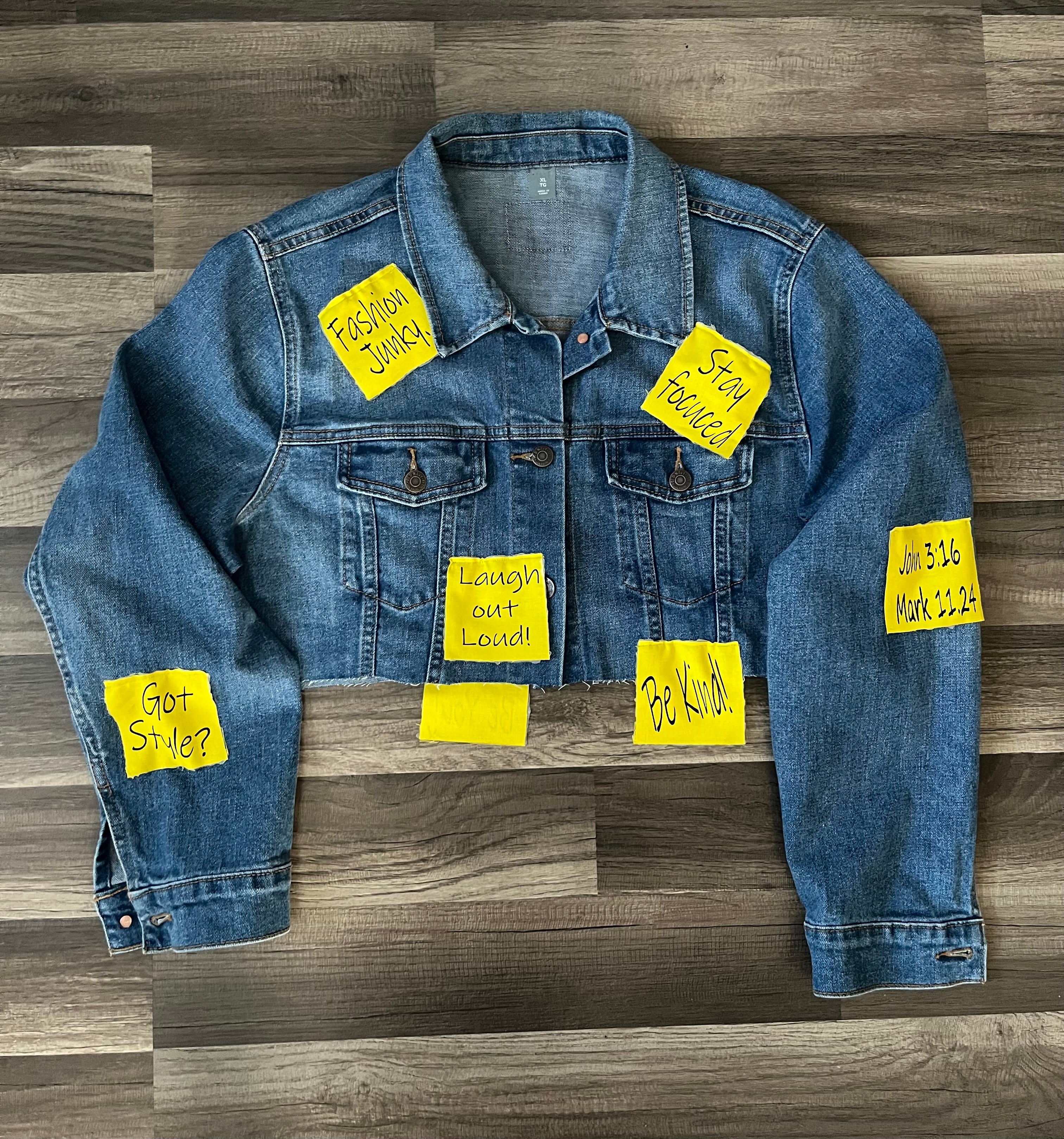 Sticky Note Jacket.