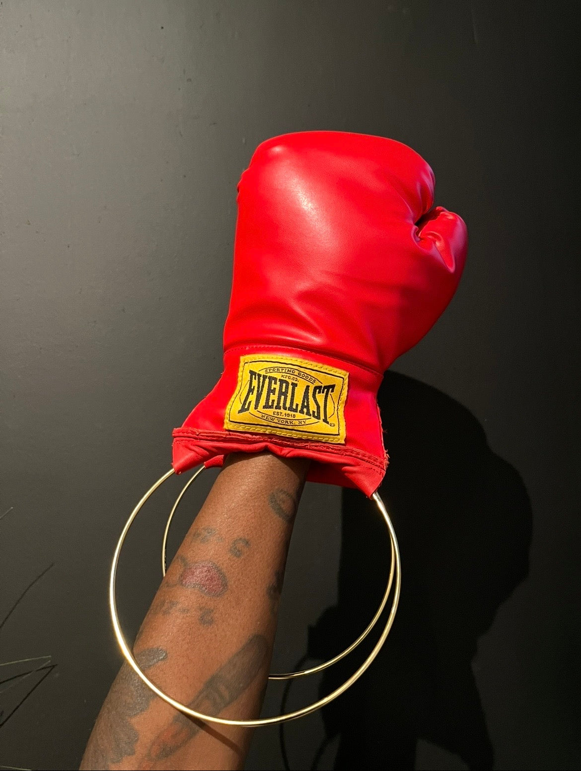 “Let’s Box” bag.